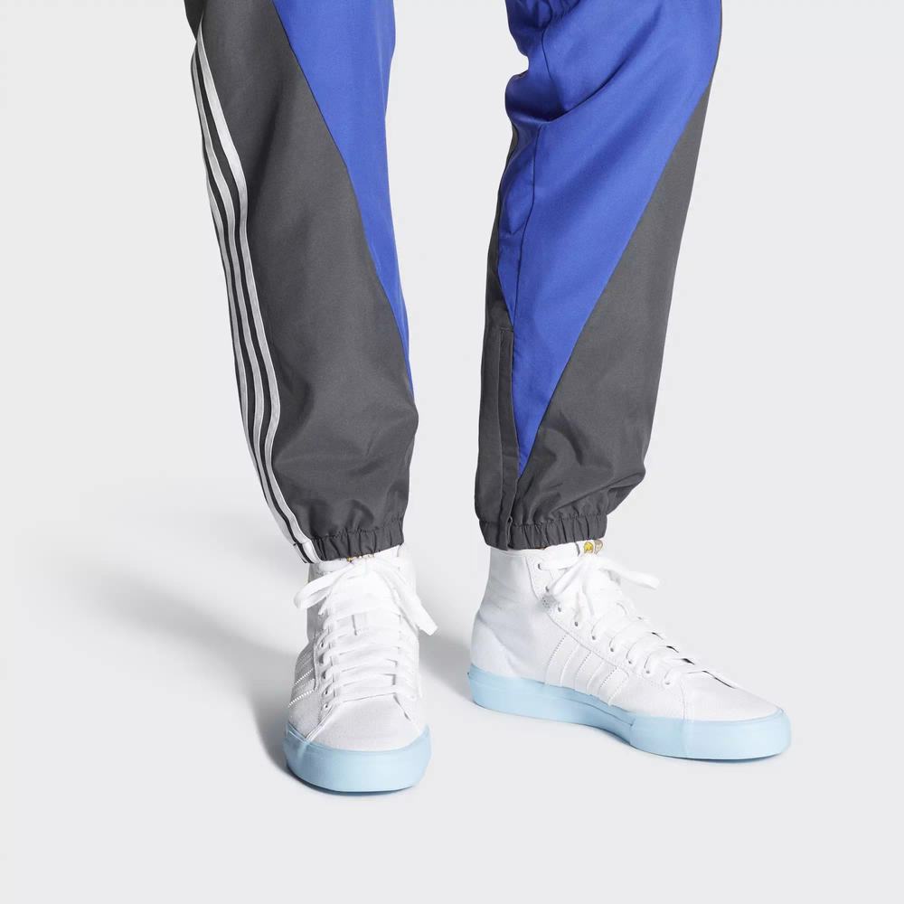 Adidas Matchcourt High Remix Beavis & Butthead Tenis Para Skate Blancos Para Hombre (MX-23714)